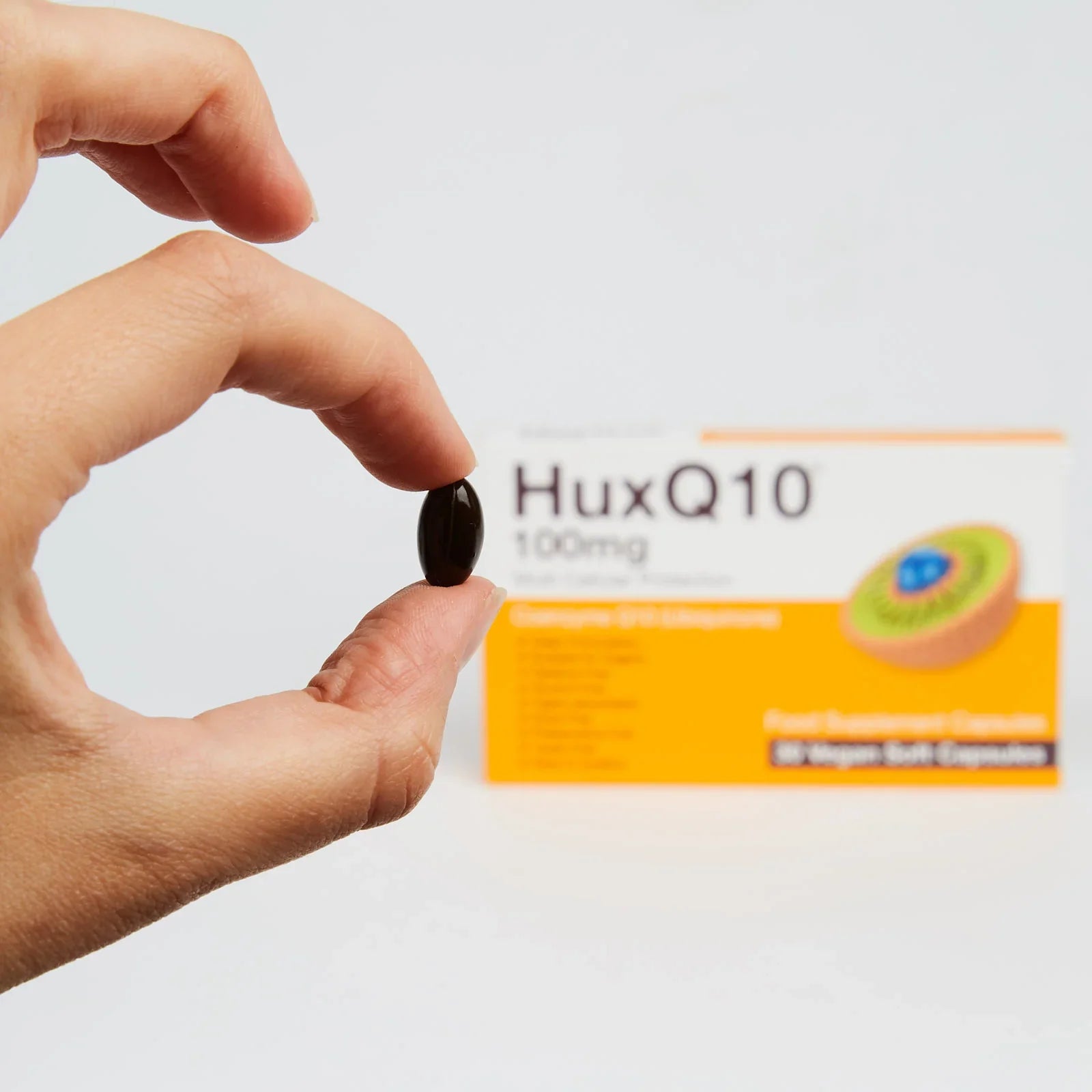 Huxley Europe HuxQ10 100mg Coenzyme Q10 Vegan Soft capsules