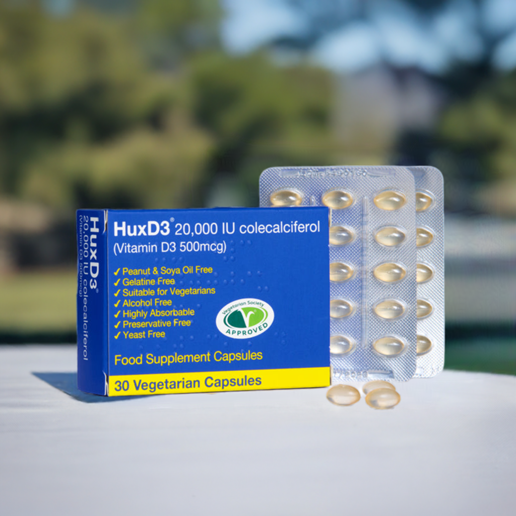 HuxD3 20,000iu Vegetarian Capsules